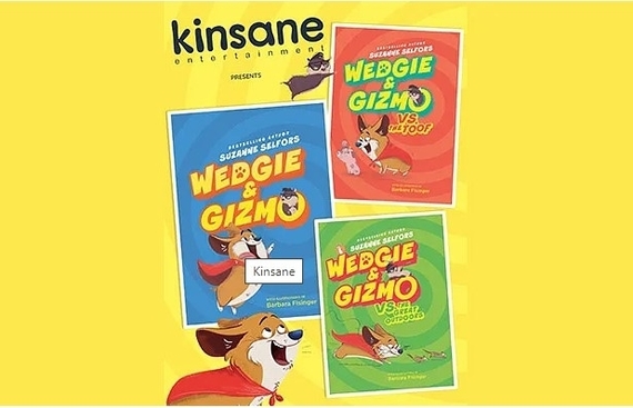 Kids & Family Entertainment Startup Kinsane Acquires Book Adaptation Rights for Wedgie & Gizmo